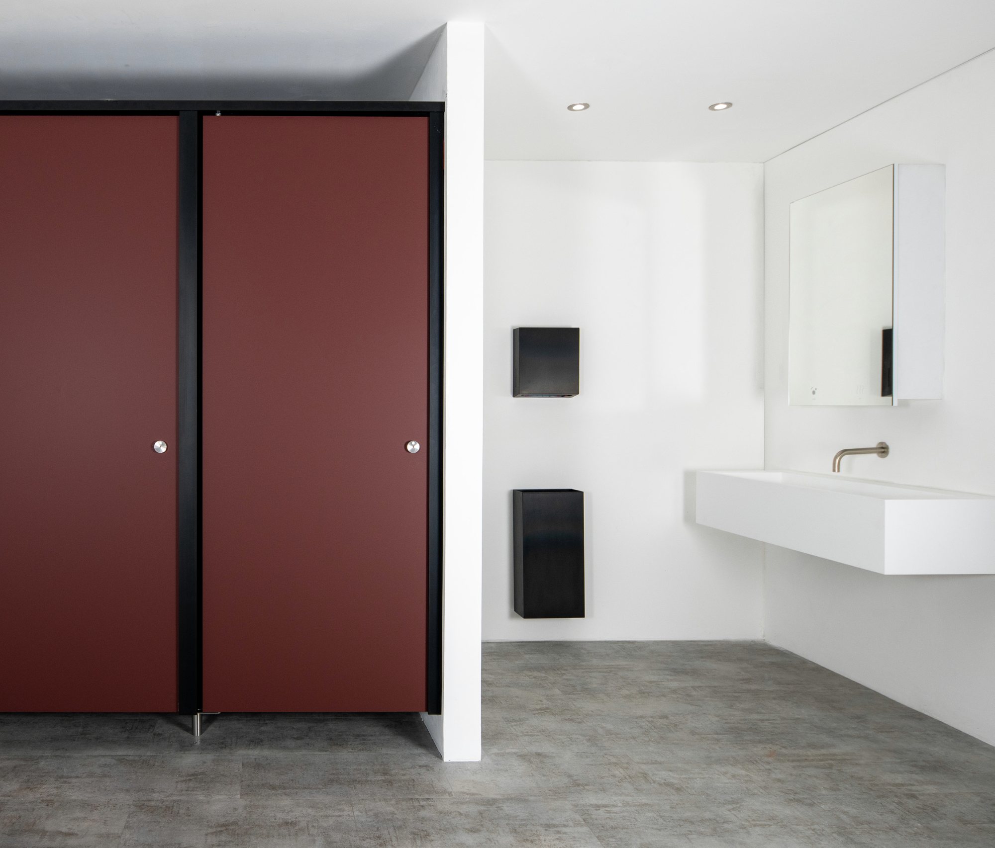 Thrislington Cubicles installed